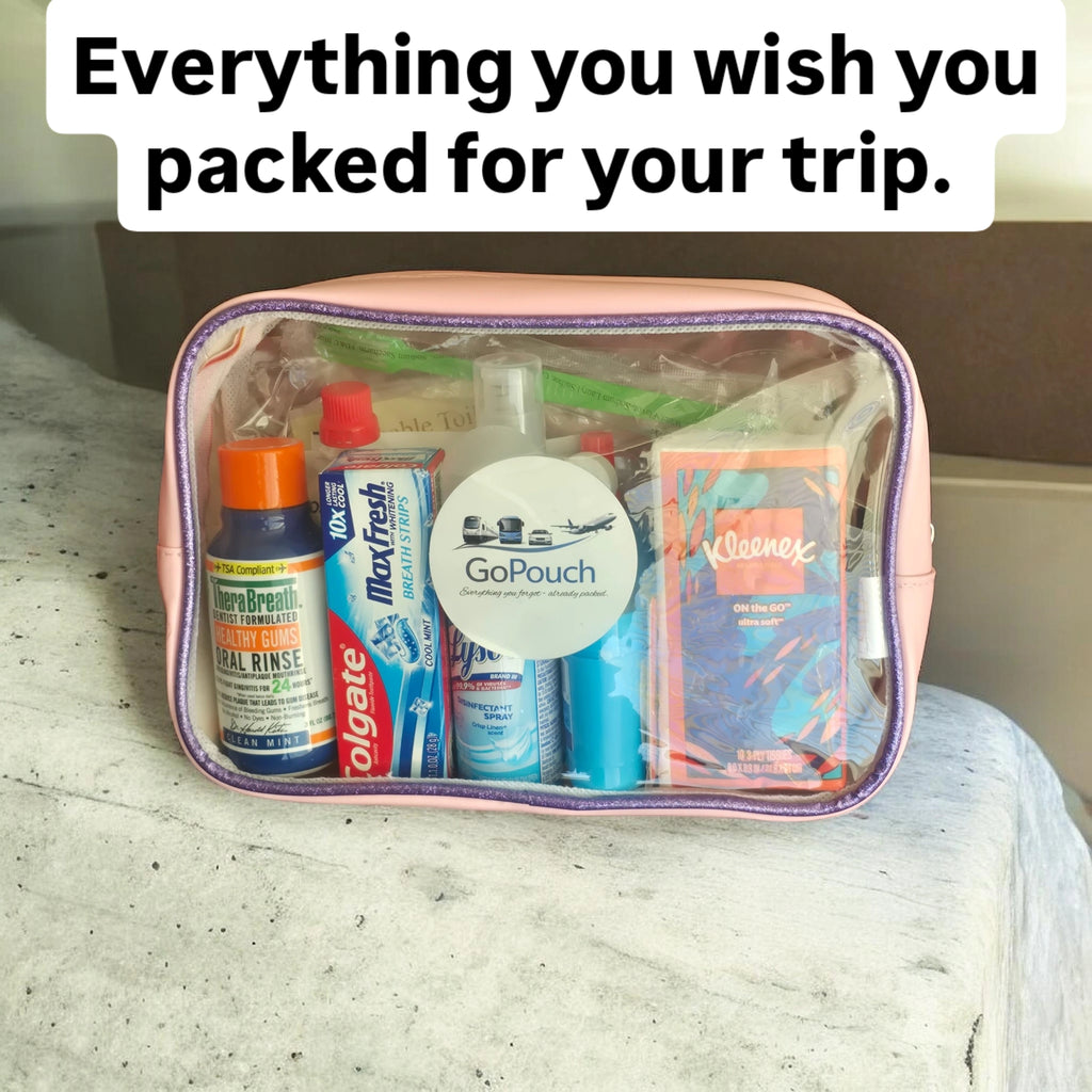 GoPouch Travel Essentials- Long Flight Travel Edition